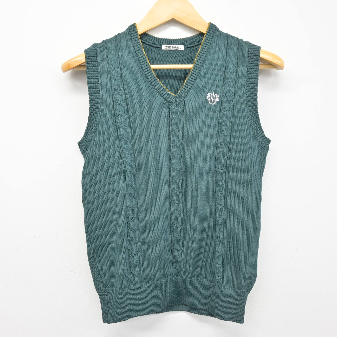 【中古】佐賀県 成穎中学校 女子制服 3点 (ニットベスト・セーラー服) sf102302