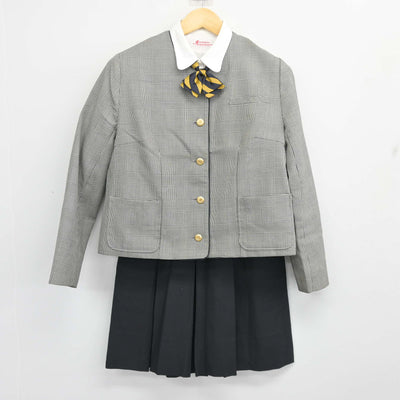 【中古】岩手県 大槌高等学校 女子制服 4点 (ブレザー・シャツ・スカート) sf102314