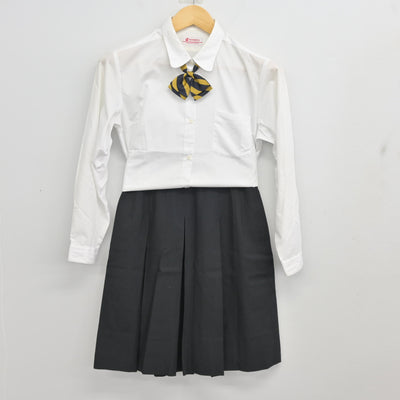 【中古】岩手県 大槌高等学校 女子制服 4点 (ブレザー・シャツ・スカート) sf102314