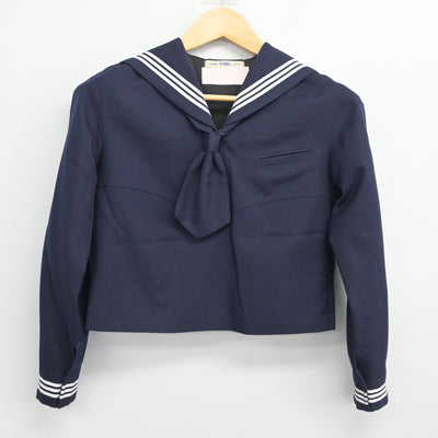 【中古】東京都 十文字中学校 女子制服 3点 (セーラー服・スカート) sf102315