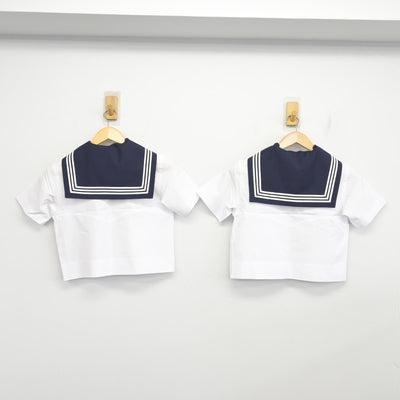 【中古】東京都 十文字中学校 女子制服 3点 (セーラー服) sf102316