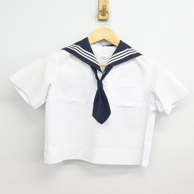 【中古】東京都 十文字中学校 女子制服 3点 (セーラー服) sf102316