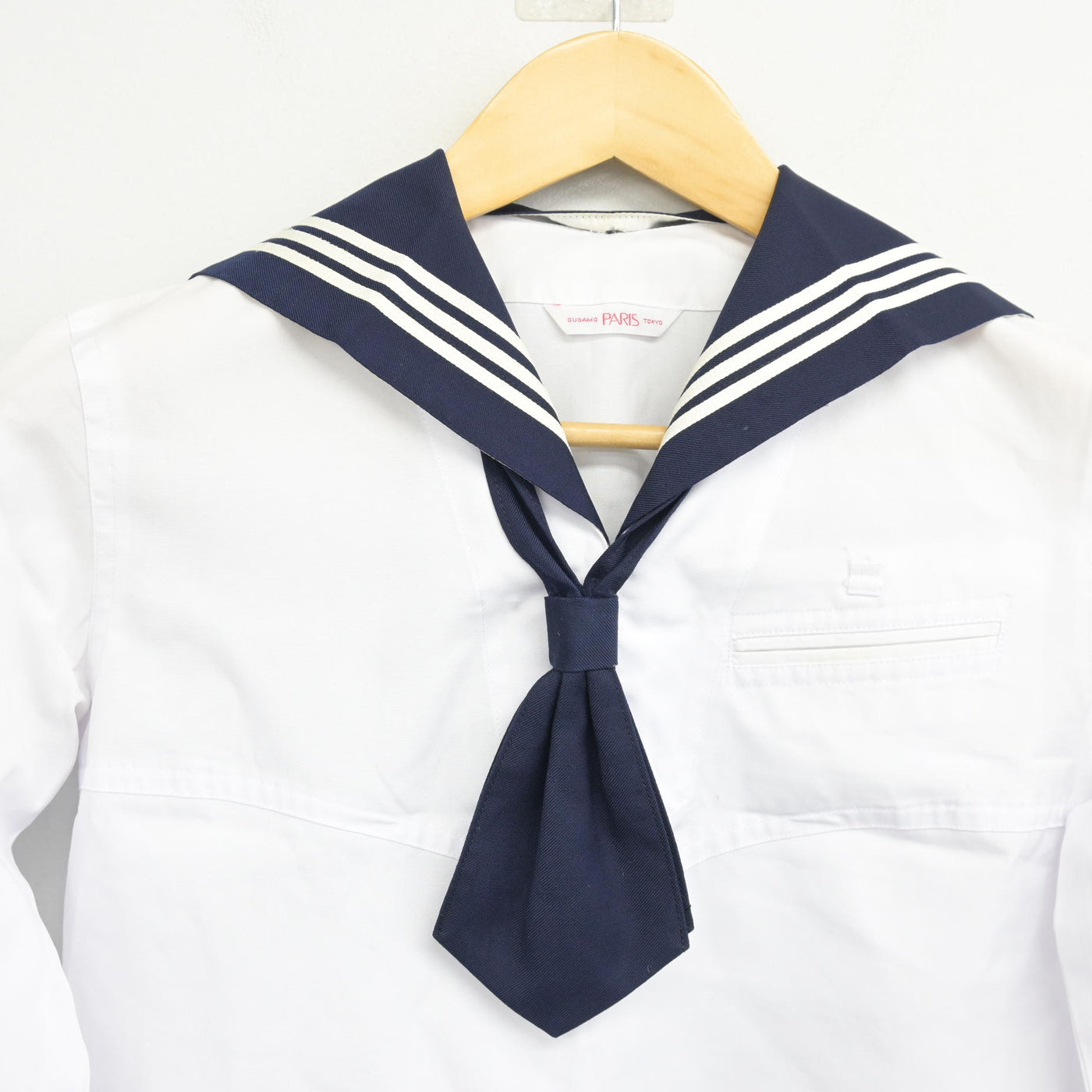 【中古】東京都 十文字中学校 女子制服 2点 (セーラー服) sf102317