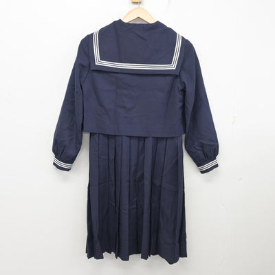 【中古】福岡県 筑紫女学園高等学校 女子制服 3点 (セーラー服・ジャンパースカート) sf102333