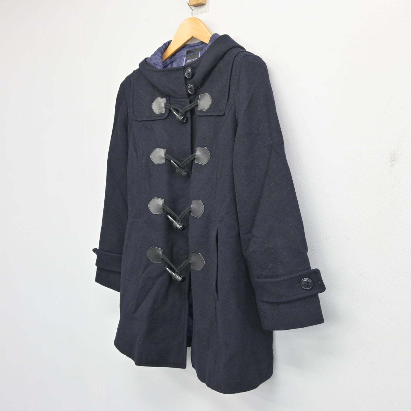 【中古】福岡県 筑紫女学園高等学校 女子制服 1点 (コート) sf102336