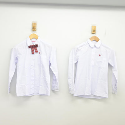 【中古】福岡県 志摩中学校 女子制服 5点 (ブレザー・シャツ・スカート) sf102337