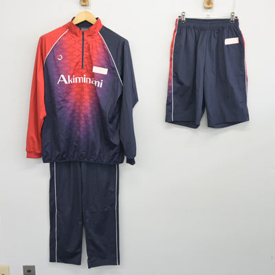 【中古】広島県 安芸南高等学校 女子制服 3点 (ジャージ 上・体操服 下・ジャージ 下) sf102343