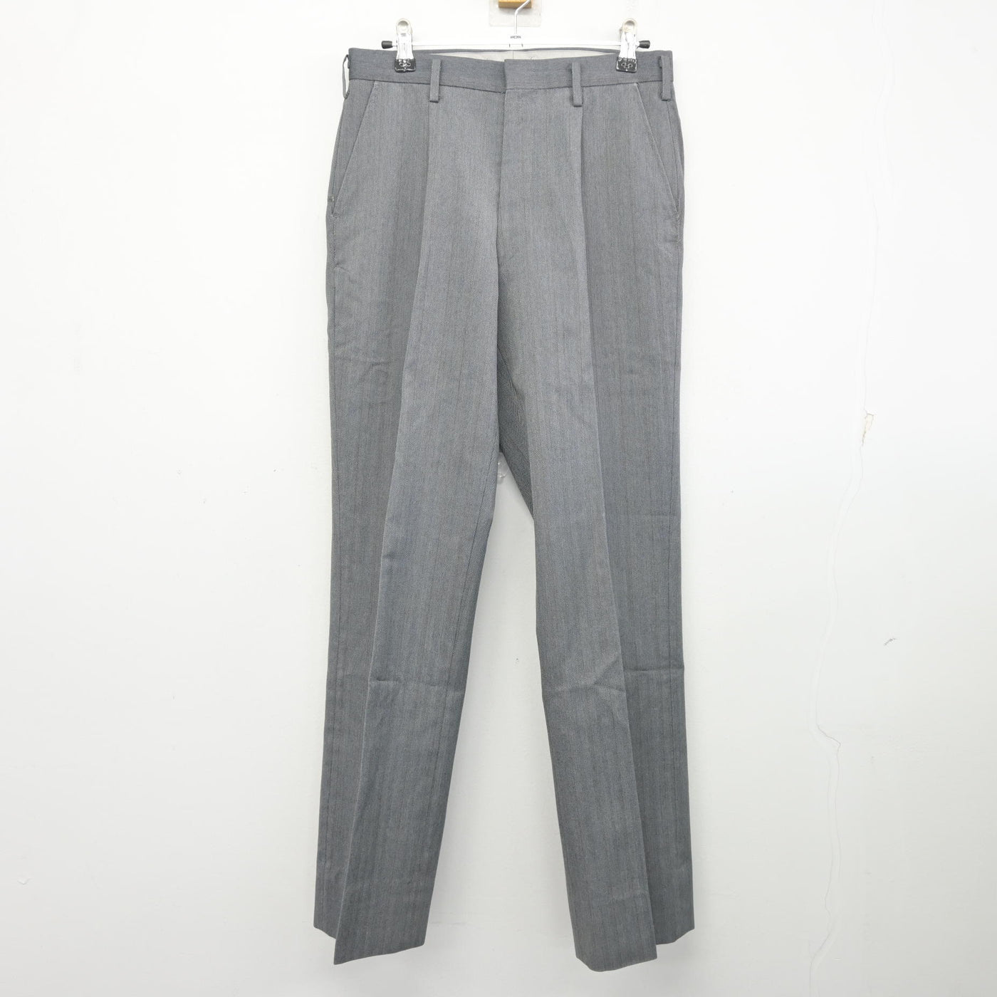 【中古】広島県 段原中学校 男子制服 5点 (ブレザー・シャツ・ズボン) sf102344