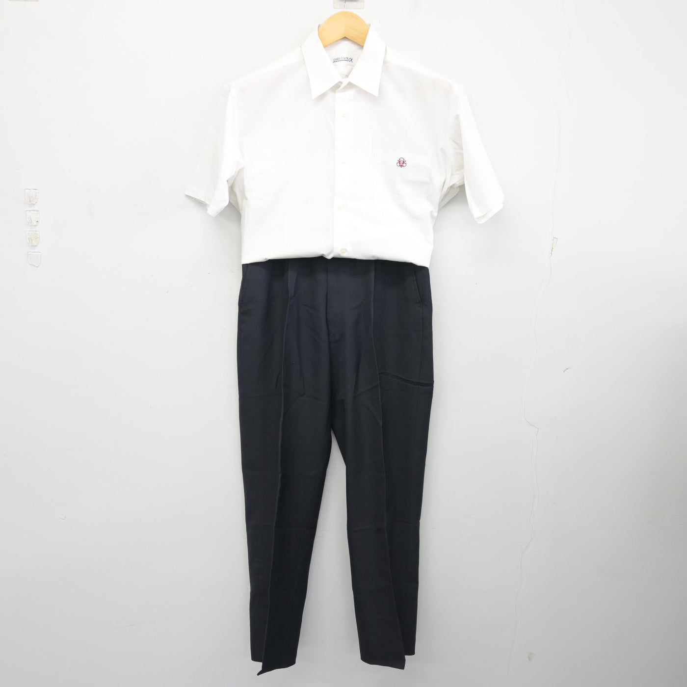 中古】千葉県 千葉工業高等学校 男子制服 3点 (シャツ・ズボン 中古】千葉県 千葉工業高等学校 男子制服 3点 (シャツ・ズボン