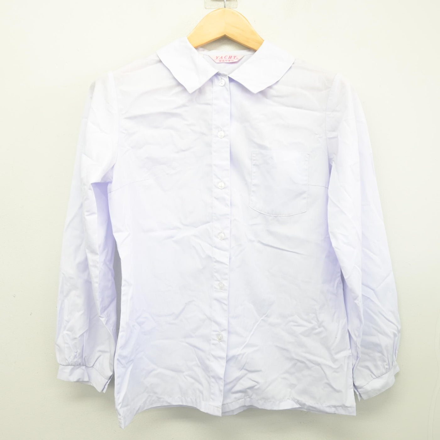 【中古】福井県 開成中学校 女子制服 4点 (セーラー服・シャツ・スカート) sf102352