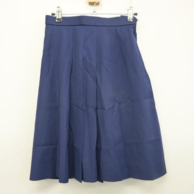【中古】埼玉県 狭山経済高等学校 女子制服 2点 (ベスト・スカート) sf102355