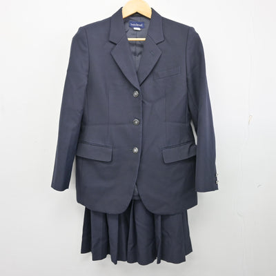【中古】宮崎県 都城高等学校 女子制服 2点 (ブレザー・スカート) sf102357