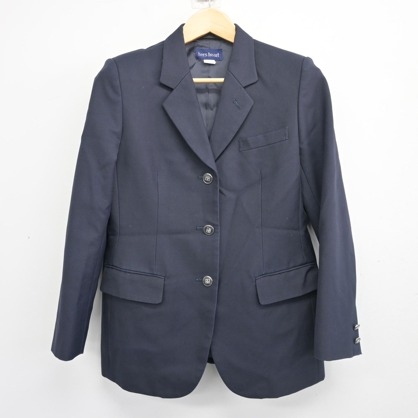 【中古】宮崎県 都城高等学校 女子制服 2点 (ブレザー・スカート) sf102357