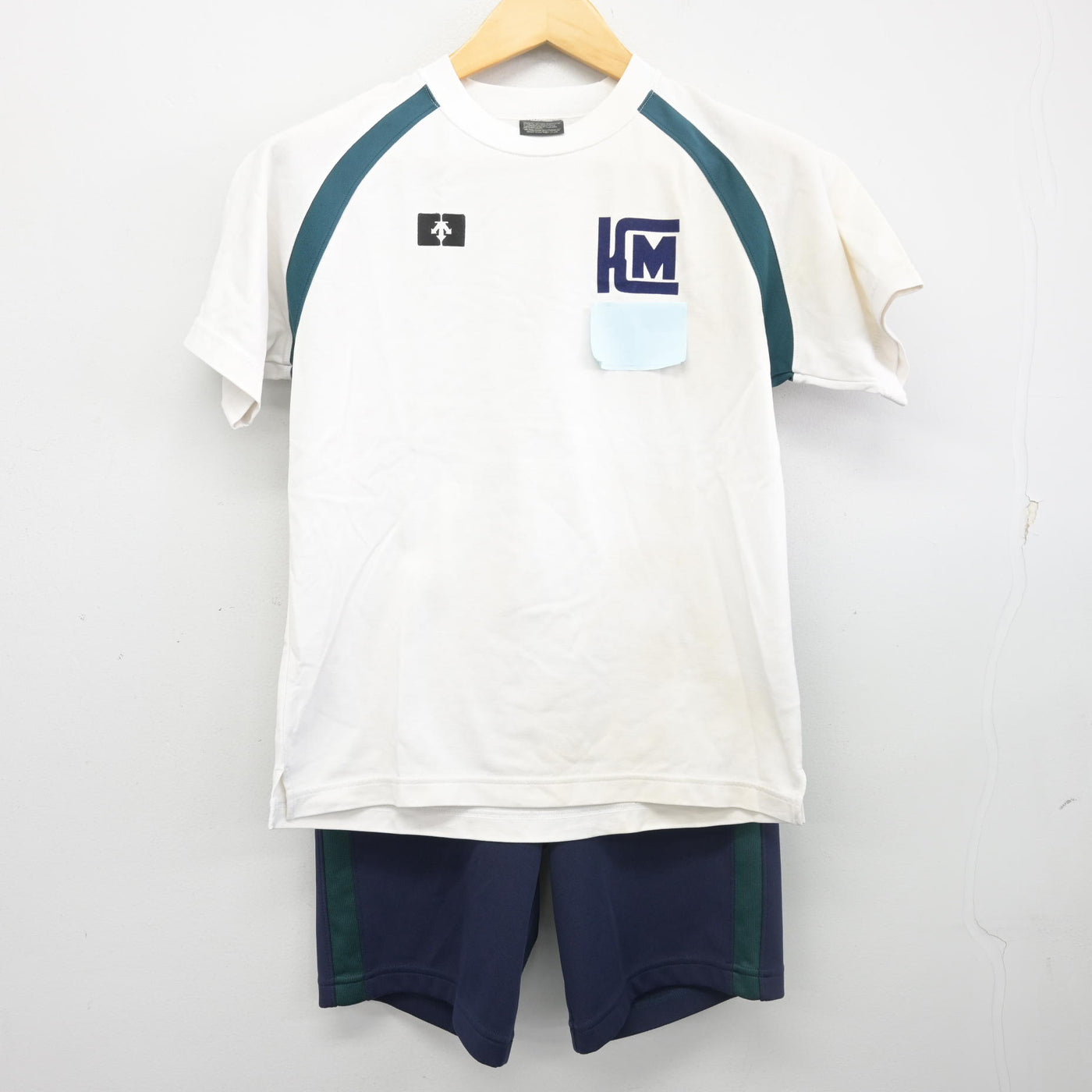 【中古】宮崎県 都城高等学校 女子制服 3点 (体操服 上・体操服 下) sf102360