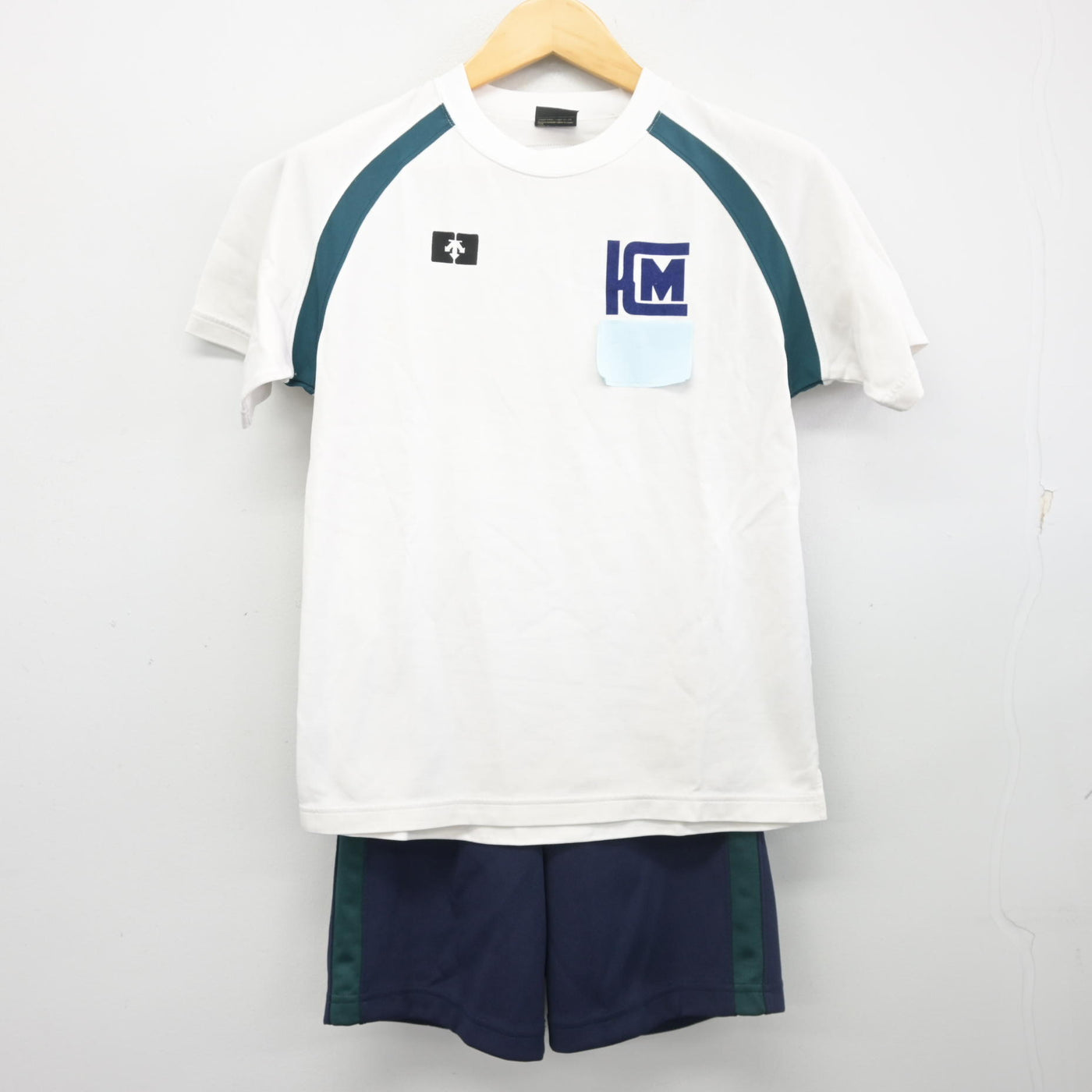 【中古】宮崎県 都城高等学校 女子制服 2点 (体操服 上・体操服 下) sf102361