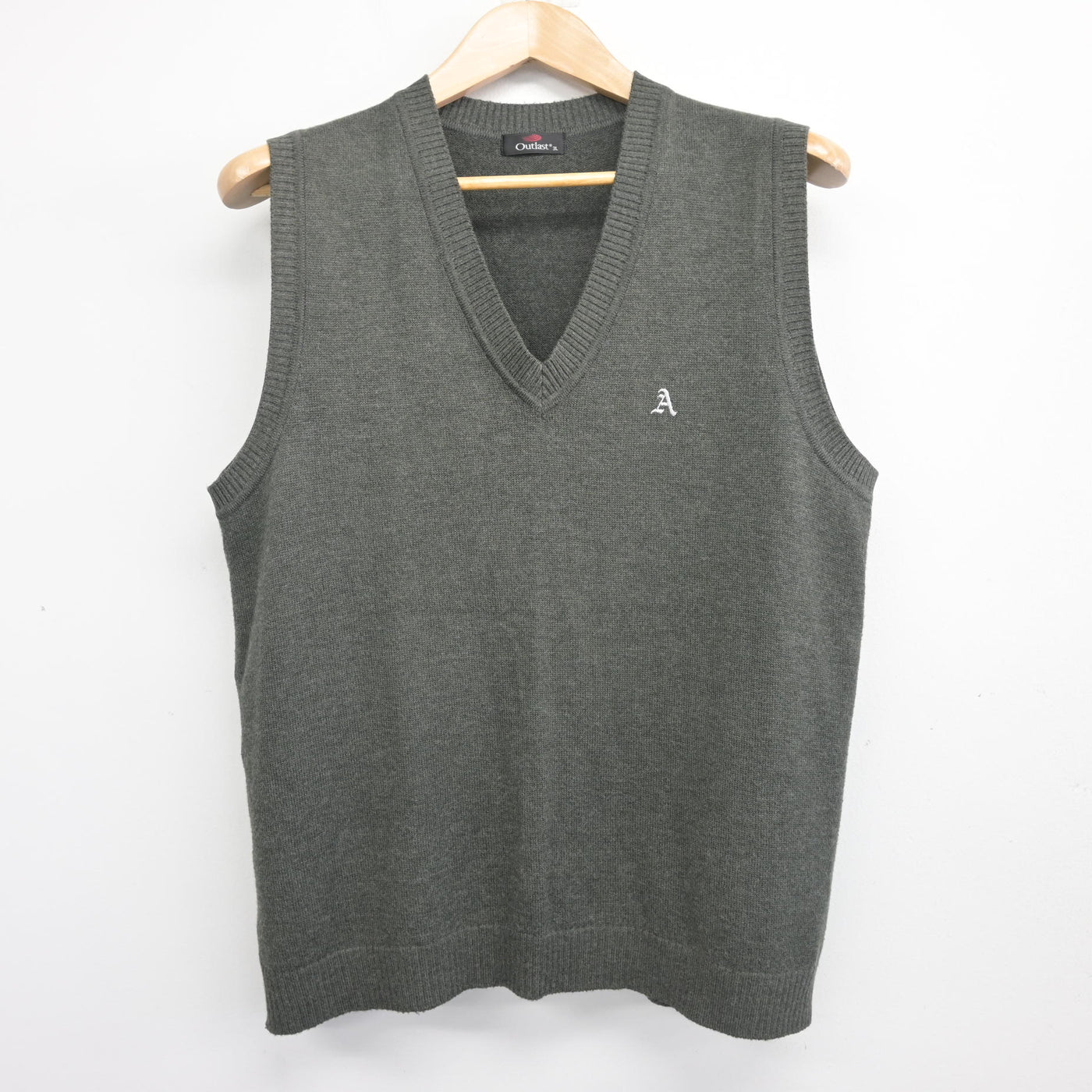 【中古】宮城県 農業高等学校 女子制服 2点 (ニットベスト・シャツ) sf102364