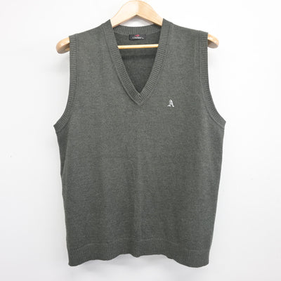 【中古】宮城県 農業高等学校 女子制服 2点 (ニットベスト・シャツ) sf102364