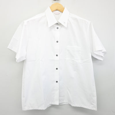 【中古】宮城県 農業高等学校 女子制服 2点 (ニットベスト・シャツ) sf102364