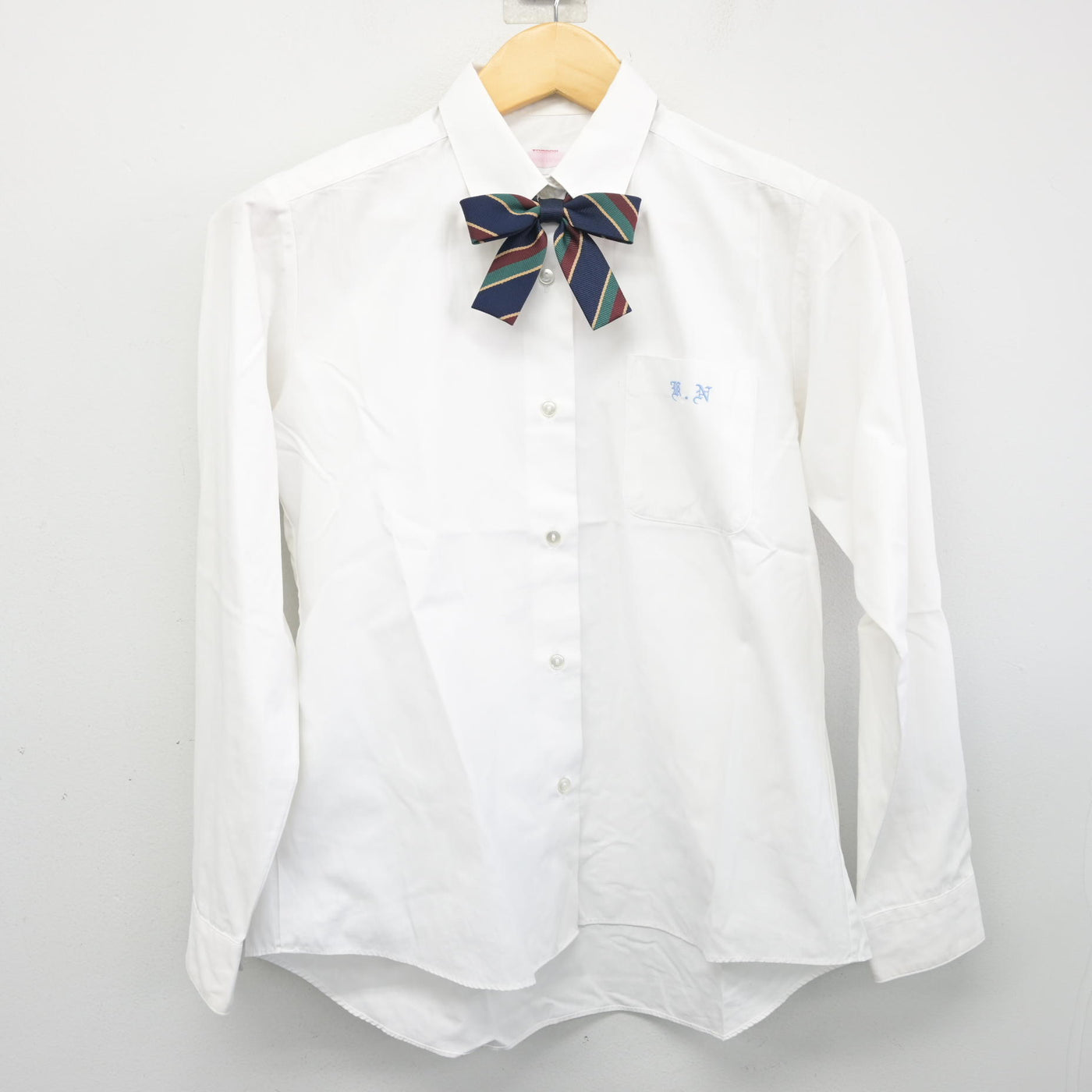 【中古】岐阜県 各務原西高等学校 女子制服 5点 (ブレザー・ベスト・シャツ・スカート) sf102367