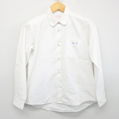【中古】岐阜県 各務原西高等学校 女子制服 2点 (シャツ) sf102368