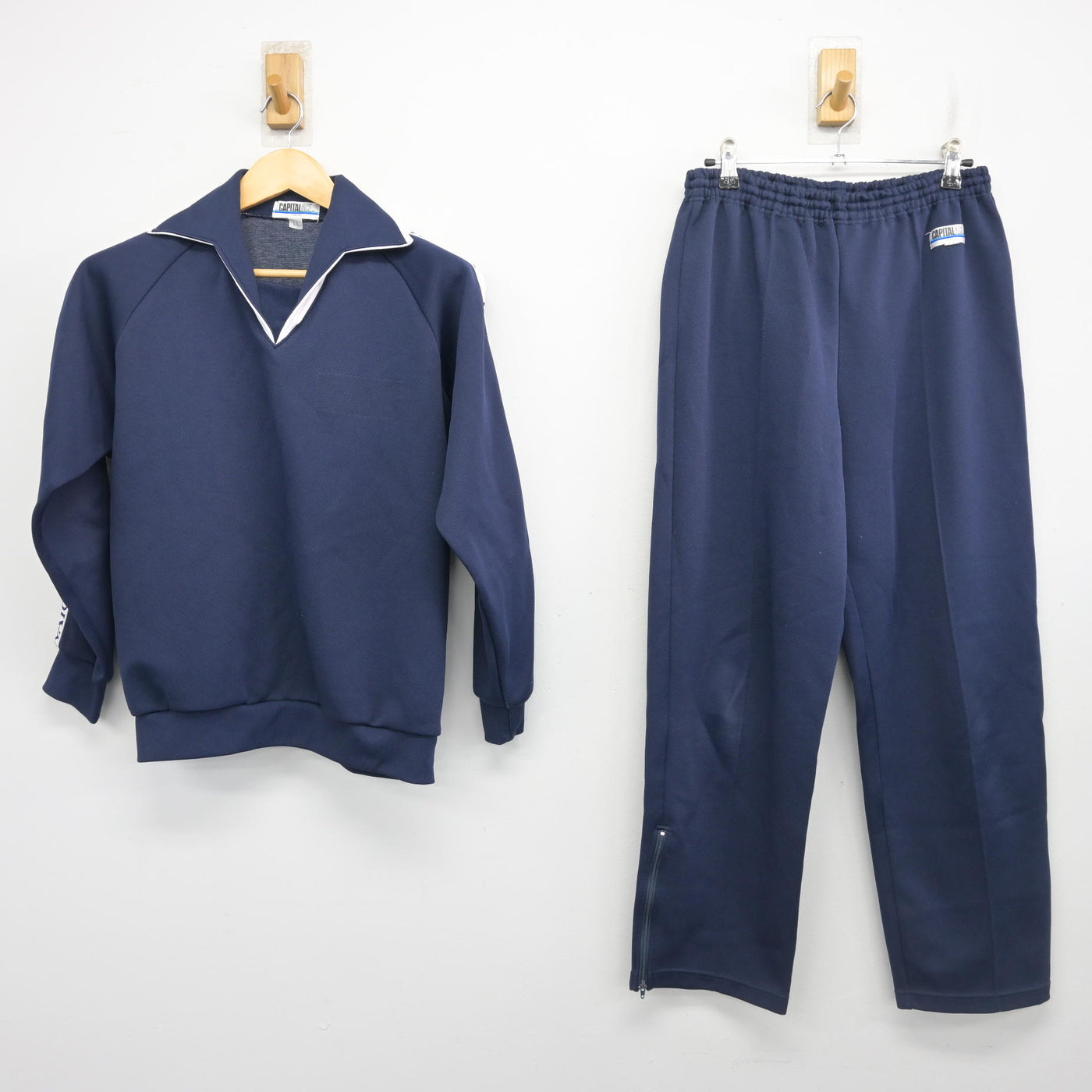 【中古】静岡県 磐田第一中学校 女子制服 2点 (ジャージ 上・ジャージ 下) sf102378