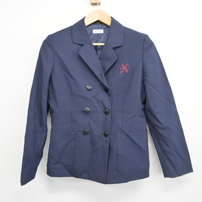 【中古】神奈川県 中島中学校 女子制服 2点 (ブレザー・ジャンパースカート) sf102381