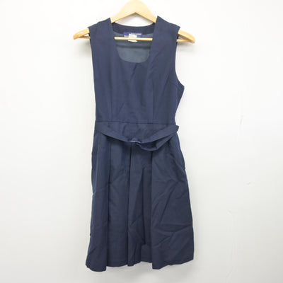 【中古】神奈川県 中島中学校 女子制服 2点 (ブレザー・ジャンパースカート) sf102381