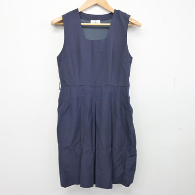 【中古】神奈川県 中島中学校 女子制服 1点 (ジャンパースカート) sf102383