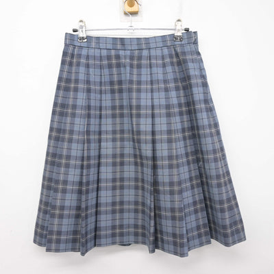 【中古】北海道 大曲中学校 女子制服 4点 (ブレザー・ニットベスト・スカート) sf102413