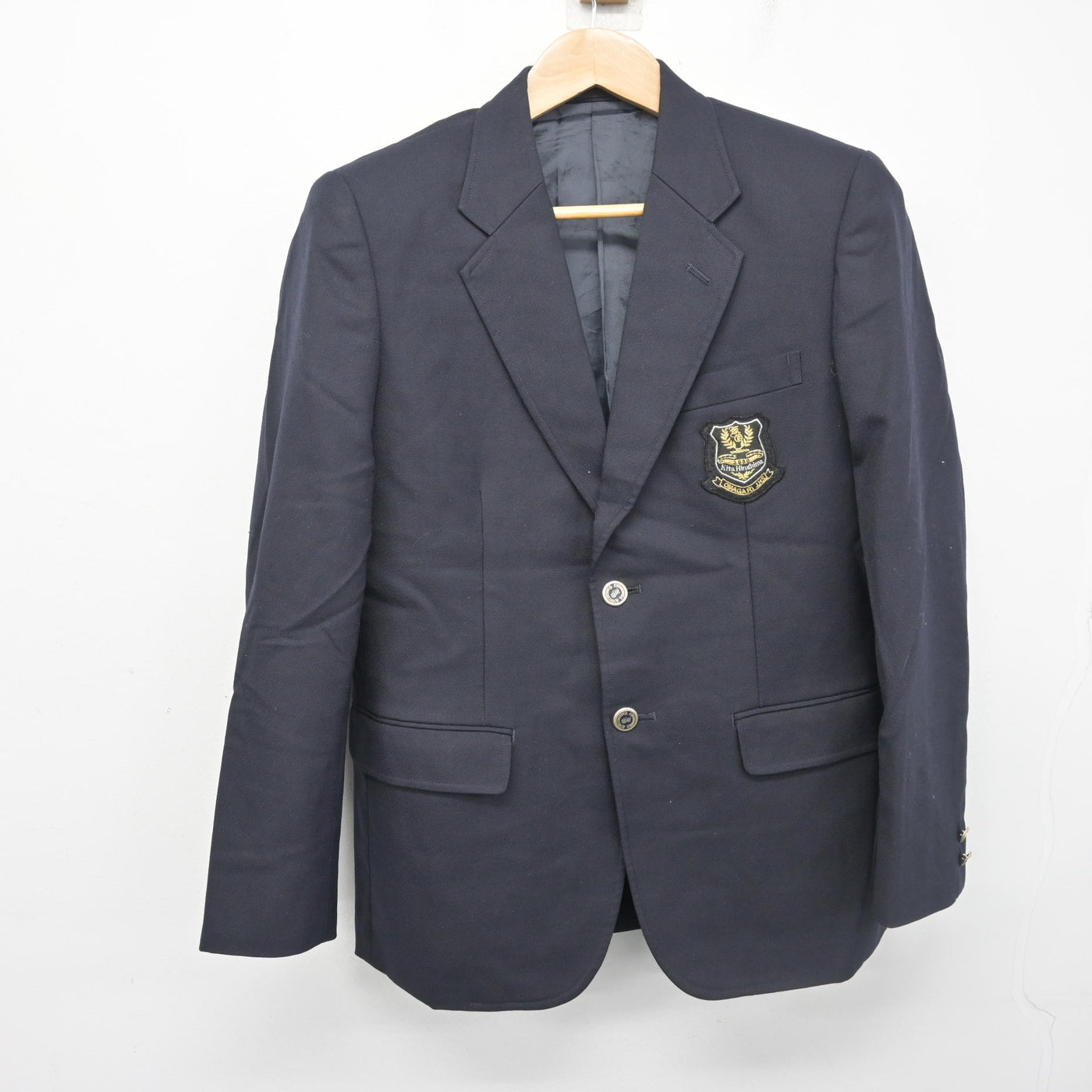 【中古】北海道 大曲中学校 男子制服 3点 (ブレザー・ズボン) sf102414