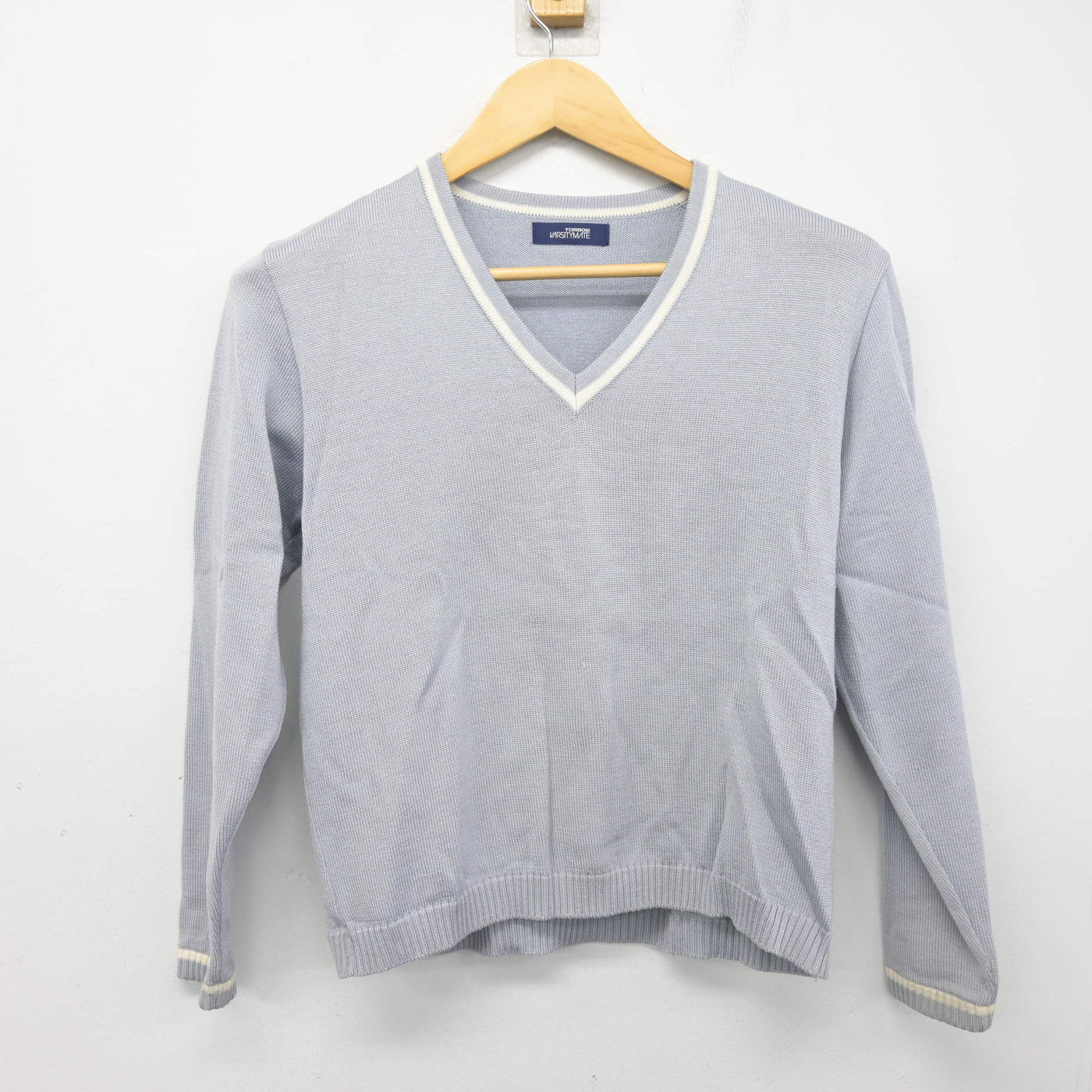 【中古】大阪府 香里ヌヴェール学院高等学校 女子制服 3点 (ブレザー・ニット・ジャンパースカート) sf102415