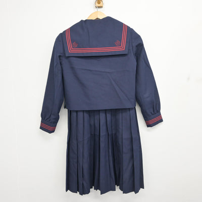【中古】東京都 東田中学校 女子制服 4点 (セーラー服・ジャンパースカート・スカート) sf102431