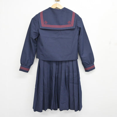 【中古】東京都 東田中学校 女子制服 4点 (セーラー服・ジャンパースカート・スカート) sf102432