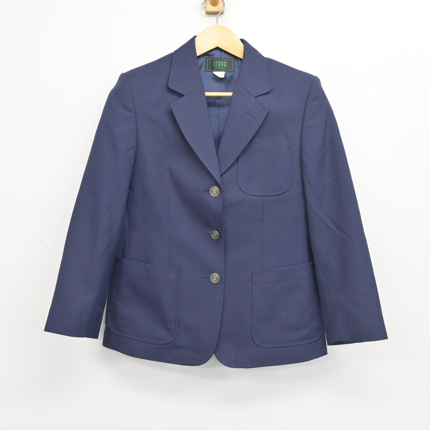 【中古】広島県 祇園中学校/旧制服 女子制服 2点 (ブレザー・ジャンパースカート) sf102433