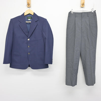 【中古】広島県 祇園中学校/旧制服 男子制服 2点 (ブレザー・ズボン) sf102435