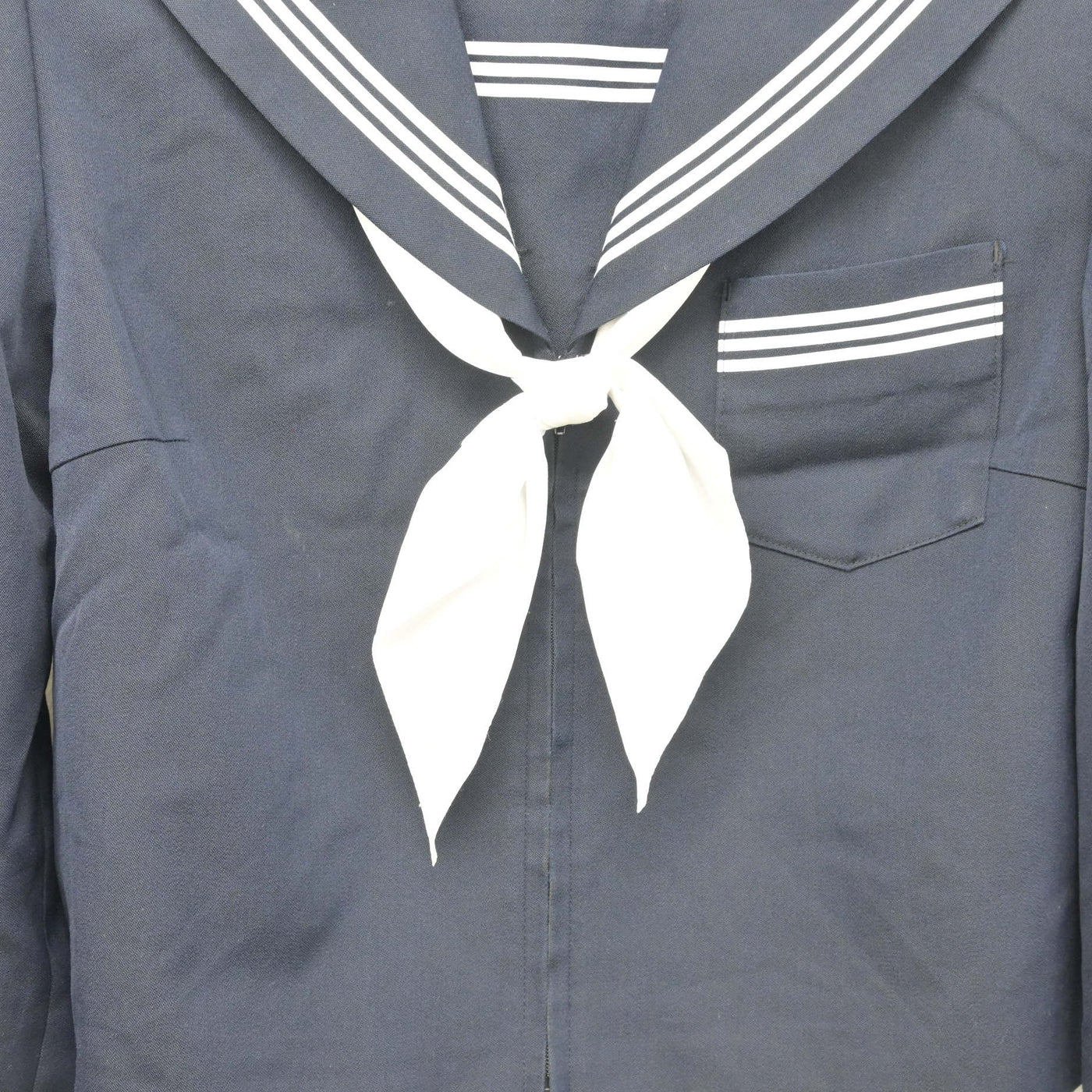 【中古】山口県 和木中学校 女子制服 2点 (セーラー服) sf102436