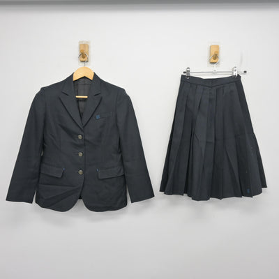 【中古】大阪府 上宮太子高等学校 女子制服 2点 (ブレザー・スカート) sf102438