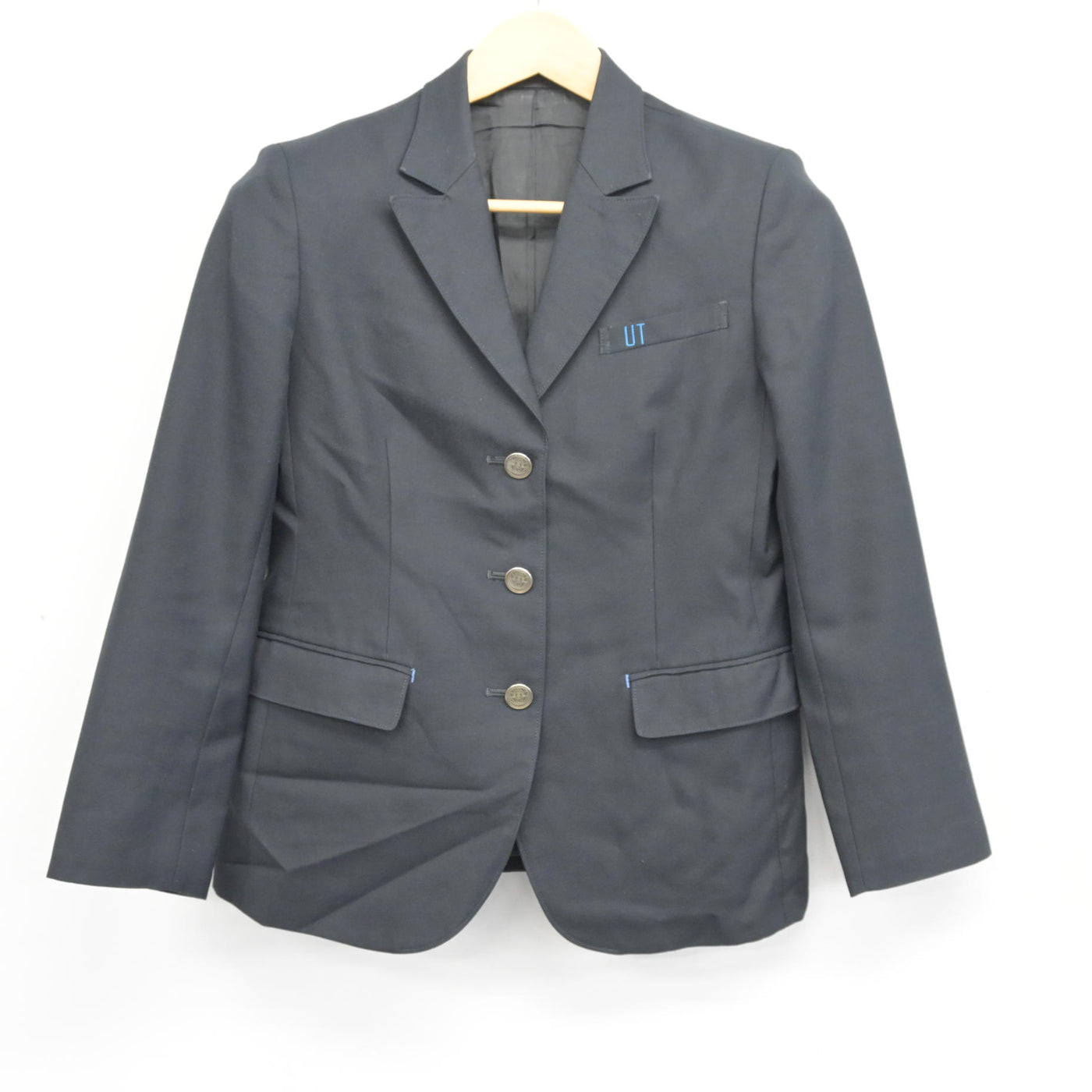 【中古】大阪府 上宮太子高等学校 女子制服 2点 (ブレザー・スカート) sf102438