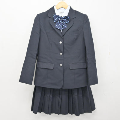 【中古】大阪府 吹田東高等学校 女子制服 4点 (ブレザー・シャツ・スカート) sf102448