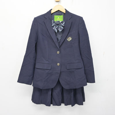【中古】埼玉県 山村国際高等学校 女子制服 3点 (ブレザー・スカート) sf102452