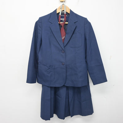 【中古】埼玉県 住吉中学校 女子制服 4点 (ブレザー・ベスト・スカート) sf102455