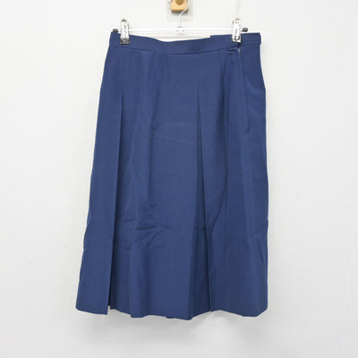 【中古】埼玉県 住吉中学校 女子制服 2点 (ベスト・スカート) sf102456