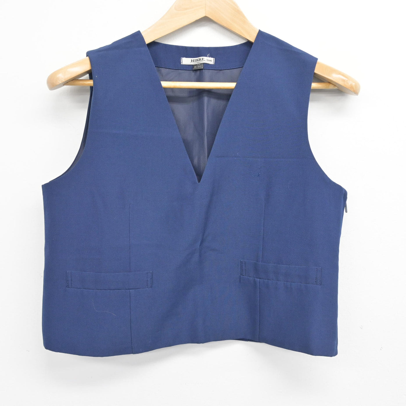 【中古】埼玉県 住吉中学校 女子制服 2点 (ベスト・スカート) sf102456