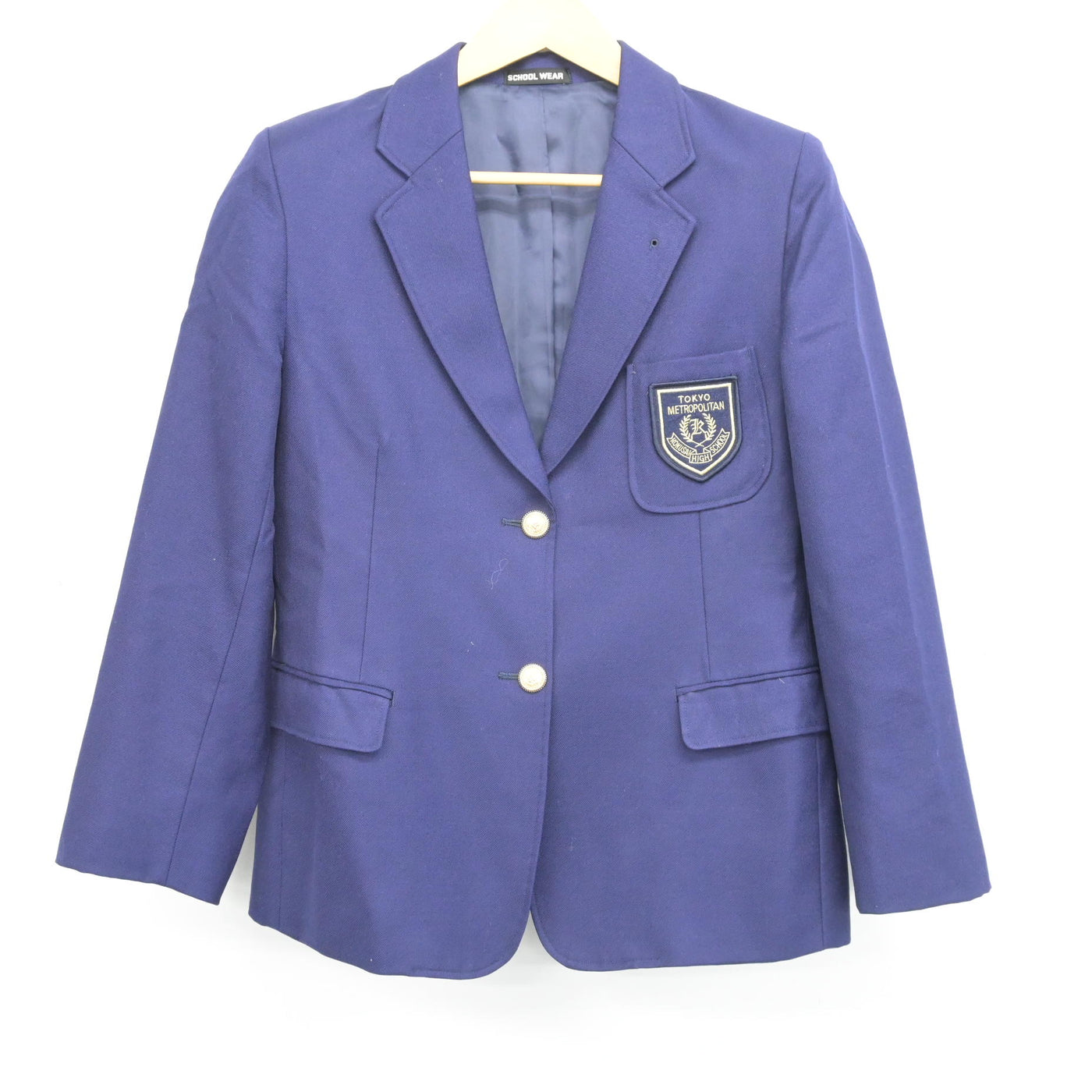 【中古】東京都 国際高等学校 女子制服 2点 (ブレザー・スカート) sf102459
