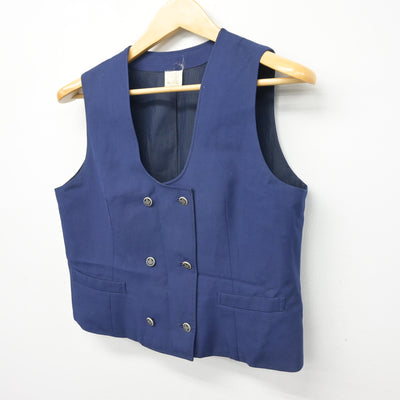 【中古】埼玉県 狭山経済高等学校 女子制服 1点 (ベスト) sf102463