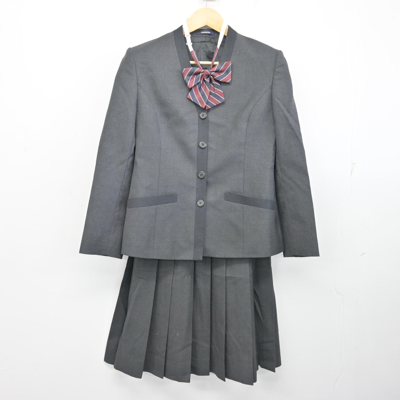 中古】北海道 北海学園札幌高等学校 女子制服 4点 (ブレザー・スカート