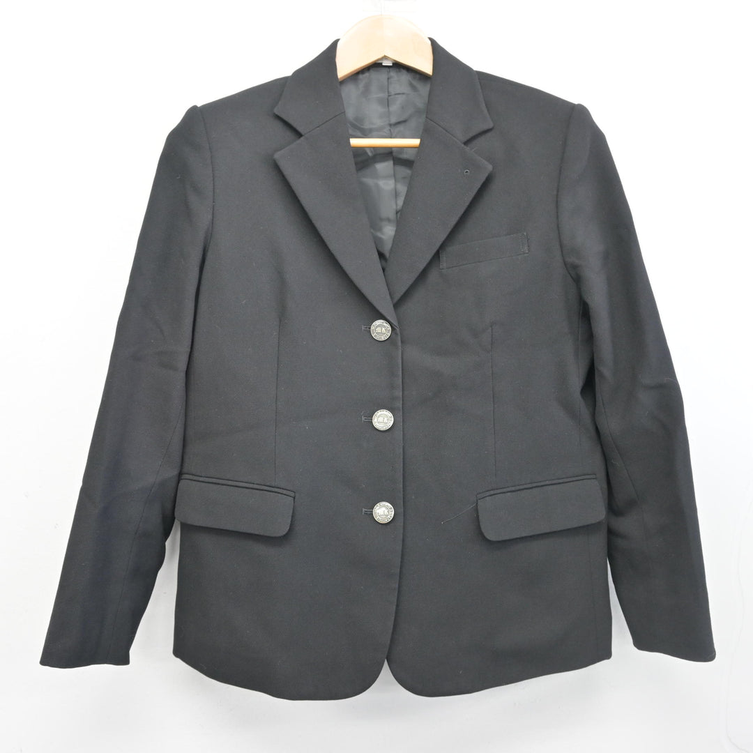 中古】滋賀県 守山北高等学校 女子制服 3点 (ブレザー・スカート