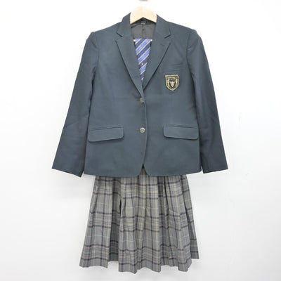 【中古】東京都 関東第一高等学校 女子制服 3点 (ブレザー・スカート) sf102473