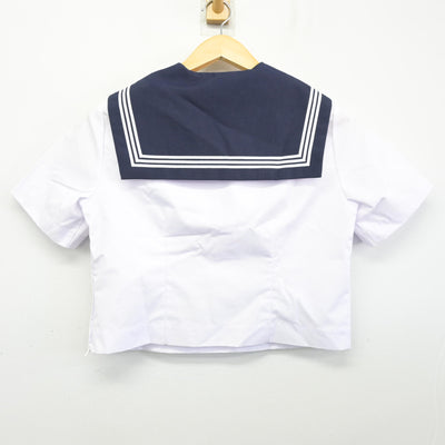 【中古】千葉県 船橋中学校 女子制服 3点 (セーラー服・スカート) sf102494