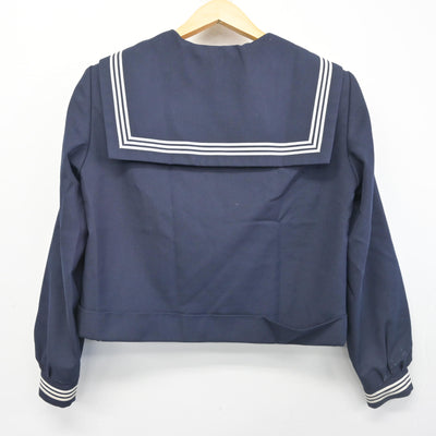 【中古】山口県 長府中学校 女子制服 2点 (セーラー服・スカート) sf102499